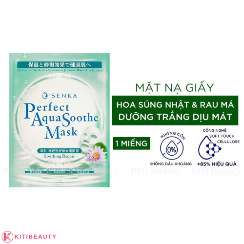 Mặt Nạ Senka Perfect Aqua Mask 21g